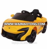 cheap Parental control 6V battery Mclaren kids ride on cars baby electric toy car to drive